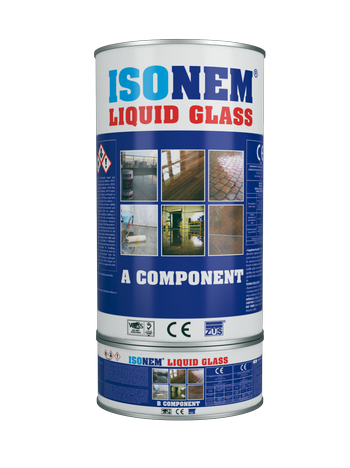 Isonem Liquid Glass Şeffaf Su Yalıtımı 3,5 + 0,5 Kg