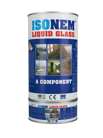 Isonem Liquid Glass Şeffaf Su Yalıtımı 3,5 + 0,5 Kg