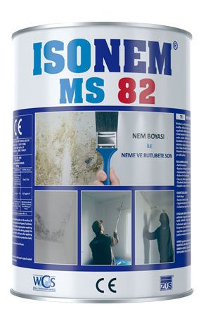 İsonem MS 82 Nem Boyası 1 Kg | Nem ve Rutubet Boyası