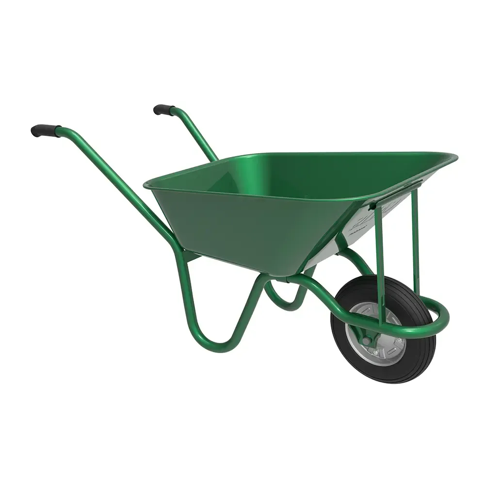 Yeşil El Arabası Dolgu Lastik 100 Lt | Dayanıklı Taşıma