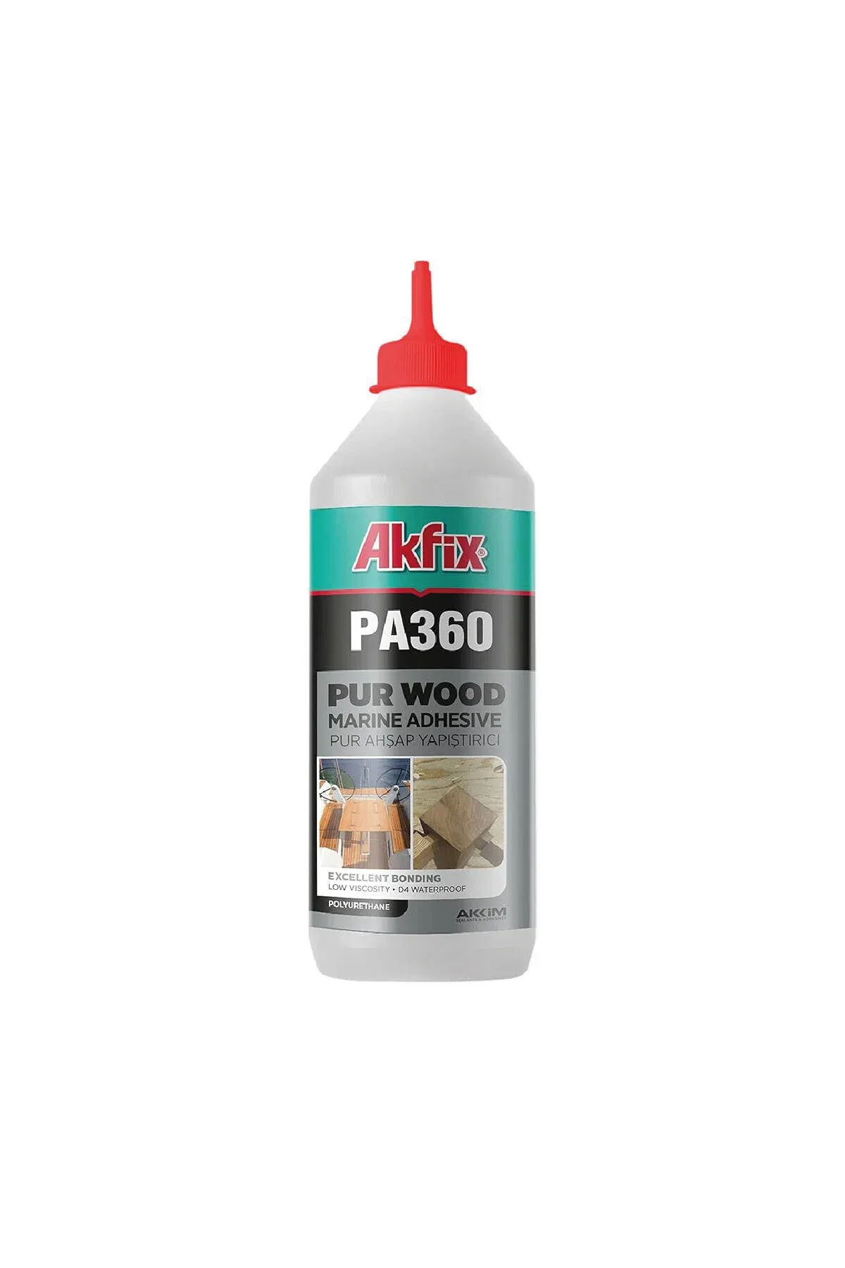 Akfix Ahşap Tutkalı 600 gr | Güçlü ve Dayanıklı Ahşap Yapıştırıcı