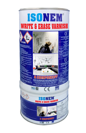 Isonem White & Erase Yaz Sil Vernik 1,5 Kg | Şeffaf Kaplama
