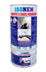 Isonem White & Erase Yaz Sil Vernik 1,5 Kg | Şeffaf Kaplama