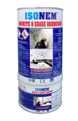 Isonem White & Erase Yaz Sil Vernik 1,5 Kg | Şeffaf Kaplama