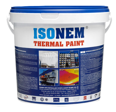 Isonem Thermal Paint - 5 Lt Isı Yalıtım Boyası - Enerji Tasarrufu