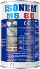 İsonem MS 80 Dış Cephe Şeffaf Su Yalıtımı 3,5 L