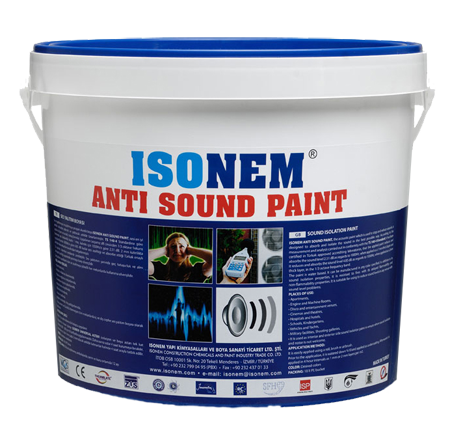 Isonem Anti Sound Paint 10 lt | Ses Yalıtım Boyası