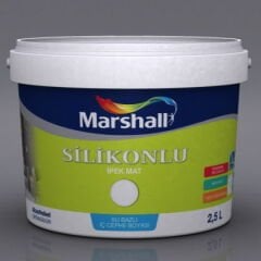Marshall Silikonlu İpek Mat BW 15 L | İç Cephe Boya