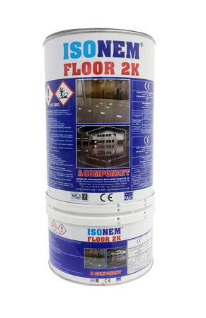 Isonem Floor 2K Epoksi Kaplama 2+0,5 Kg | Solventsiz Zemin
