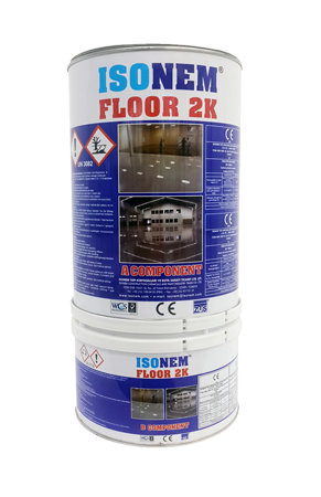 Isonem Floor 2K Epoksi Kaplama 2+0,5 Kg | Solventsiz Zemin