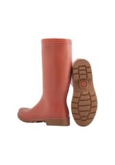 Krep Uzun Çizme İş Güvenlik Ayakkabısı | Kahverengi Bot