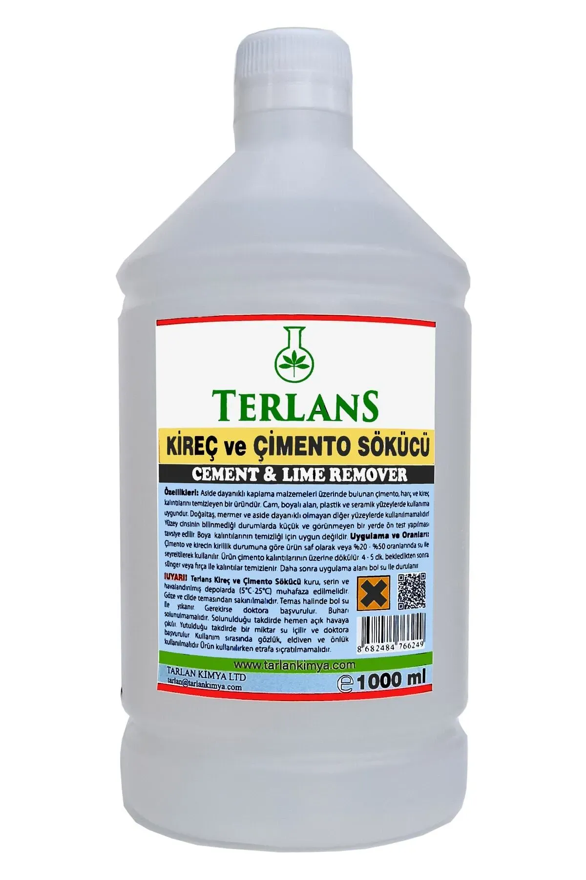 Terlans Çimento ve Kireç Sökücü  - 1000 ml