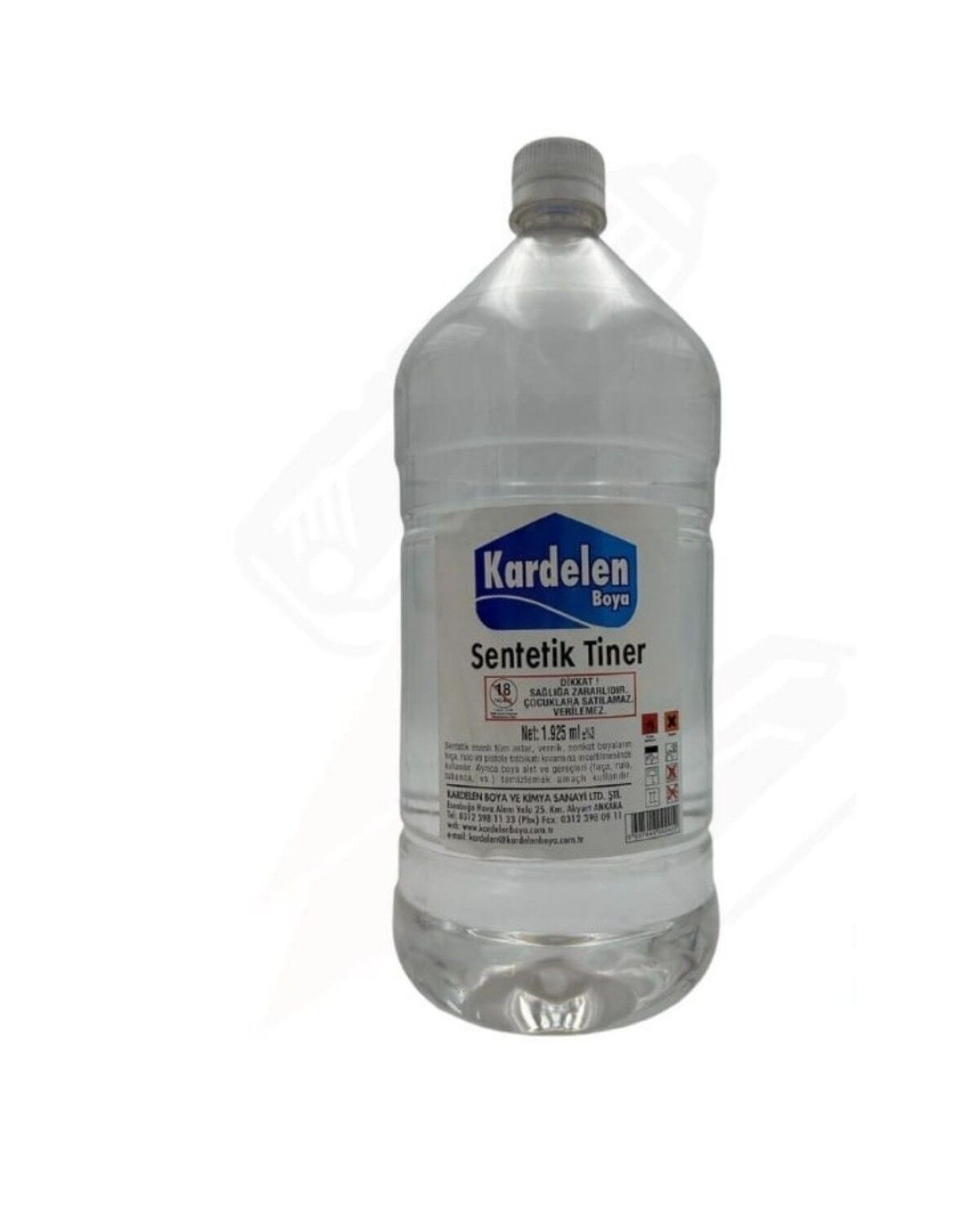 Kardelen Boya Sentetik Tiner 1925 ml | Profesyonel Çözücü