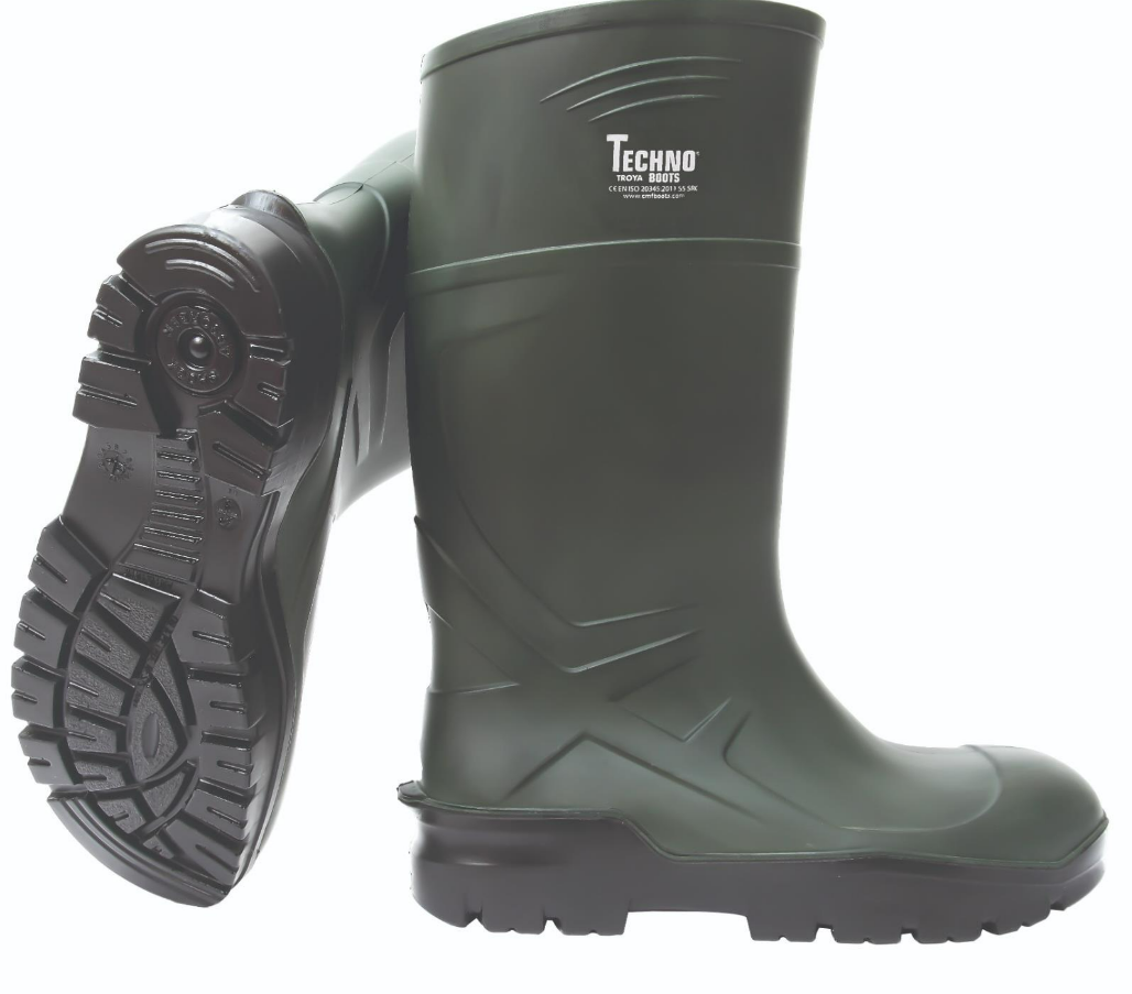 Yeşil Çizme (Uzun) 04 Troya Techno Boots