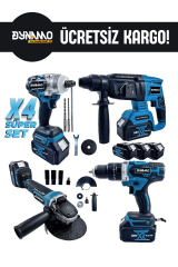 Dynamo Profesyonel 4’lü Set | Elektrikli El Aletleri