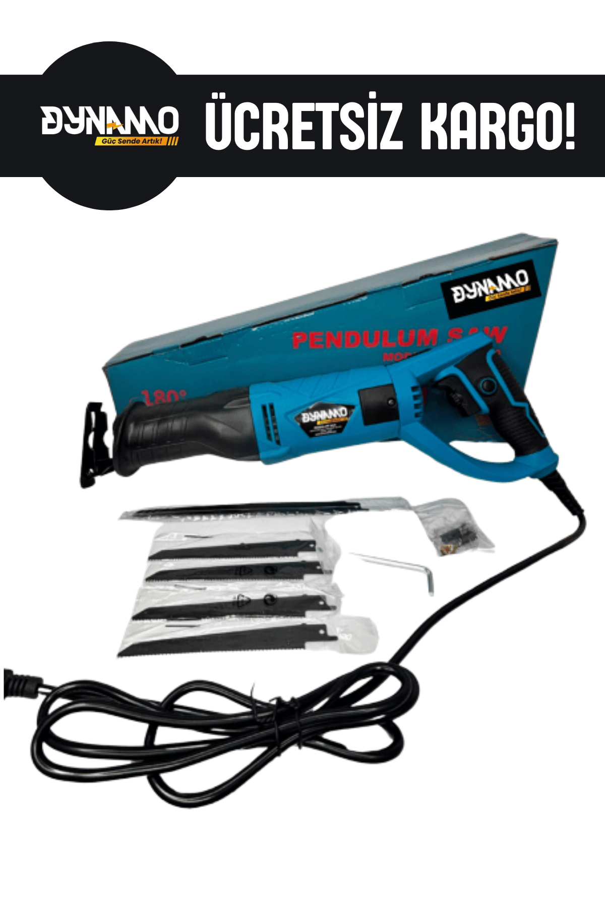 Dynamo Tilki Kuyruğu | Dayanıklı ve Ergonomik El Testeresi