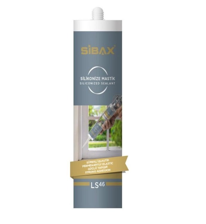 Sibax Beyaz Akrilik Mastik
