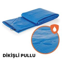 Mavi Branda 7x7 49 m² | Su Geçirmez UV Dayanımlı Örtü