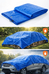 Mavi Branda 7x7 49 m²  - Su Geçirmez UV Dayanımlı Örtü