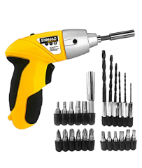 26 Parça Şarjlı Vidalama Seti – Çok Yönlü Vidalama Aracı Seti