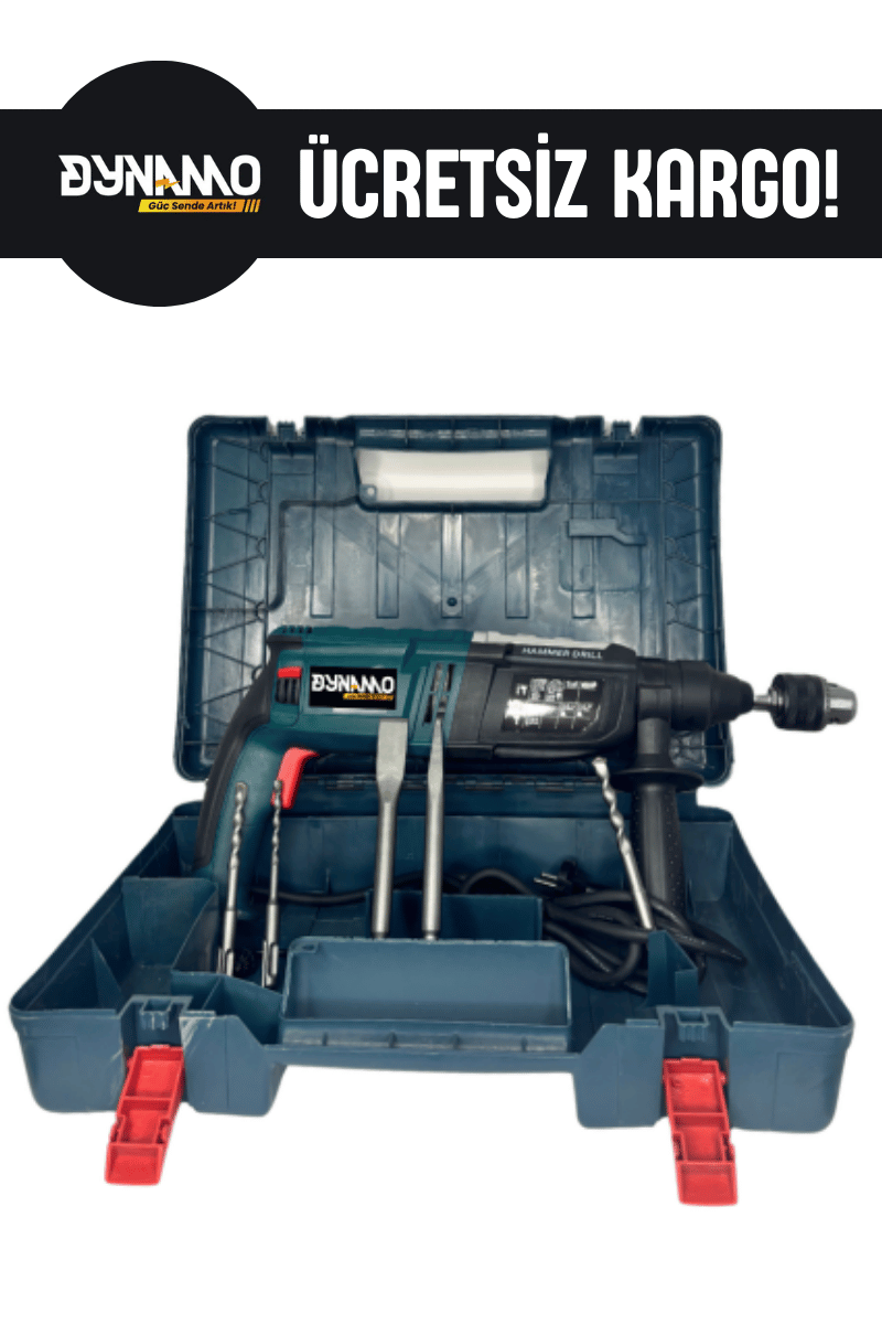 Dynamo Kırıcı Delici Matkap | Beton ve Taş Delme