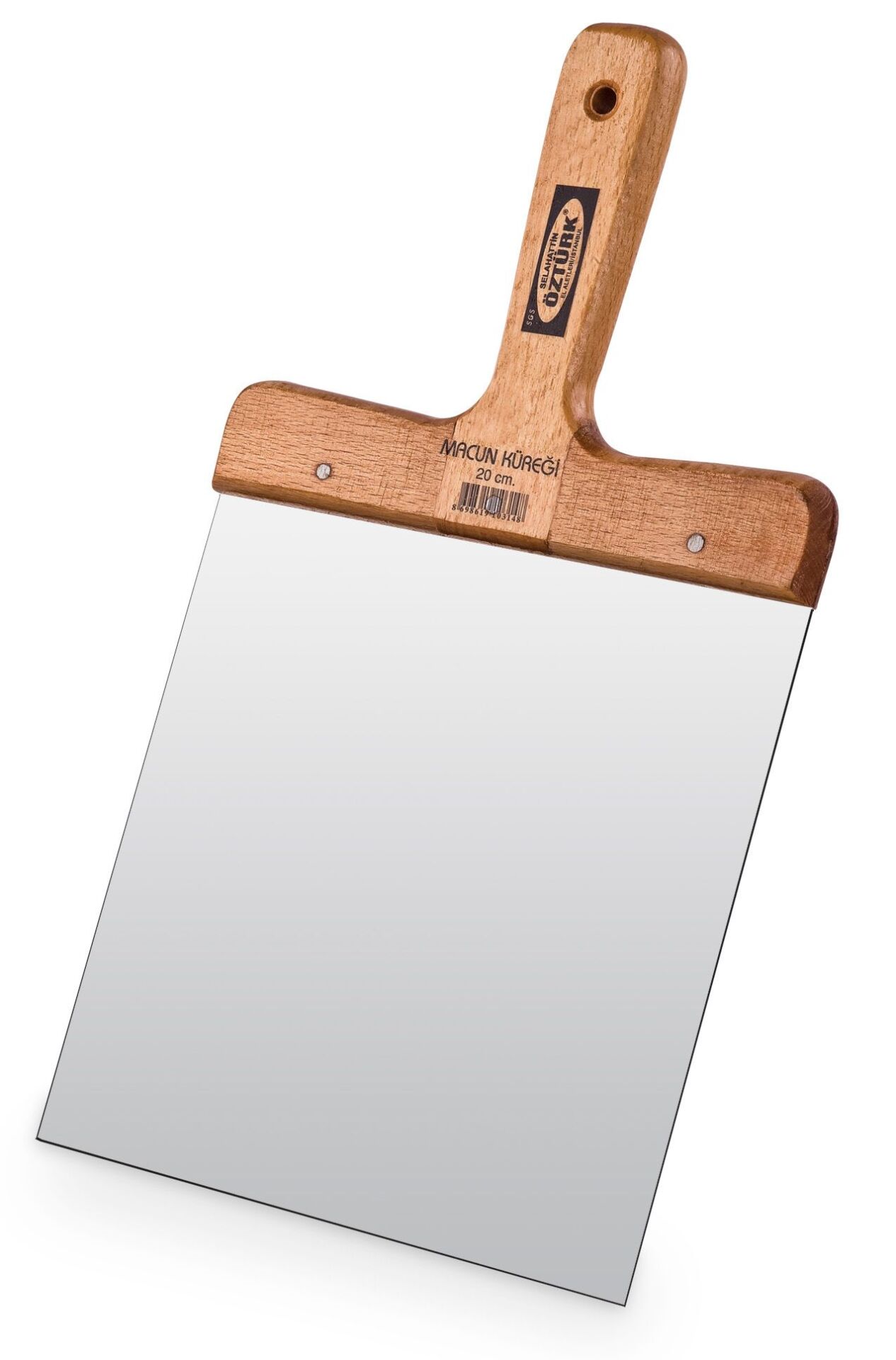 SGS Macun Küreği 20 cm | Dayanıklı Metal Gövde Yapı El Aleti