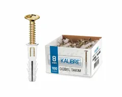 Dübel Takımı 8mm 100 Adet