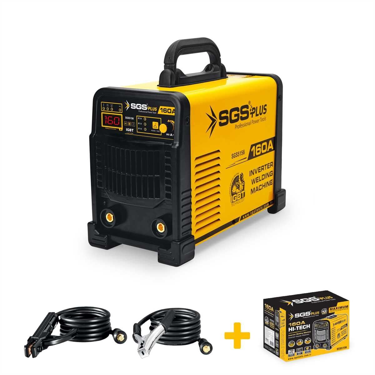 SGS İnvertör Kaynak Makinesi 160A | Hafif ve Yüksek Performans