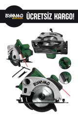 Dynamo 800W Elektrikli Sunta Kesme Daire Testere Makinası