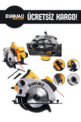 Dynamo 800W Elektrikli Sunta Kesme Daire Testere Makinası