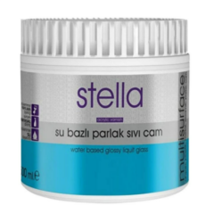 Stella Cam Şeffaf Parlak 250 Ml Su Bazlı Sıvı Boya