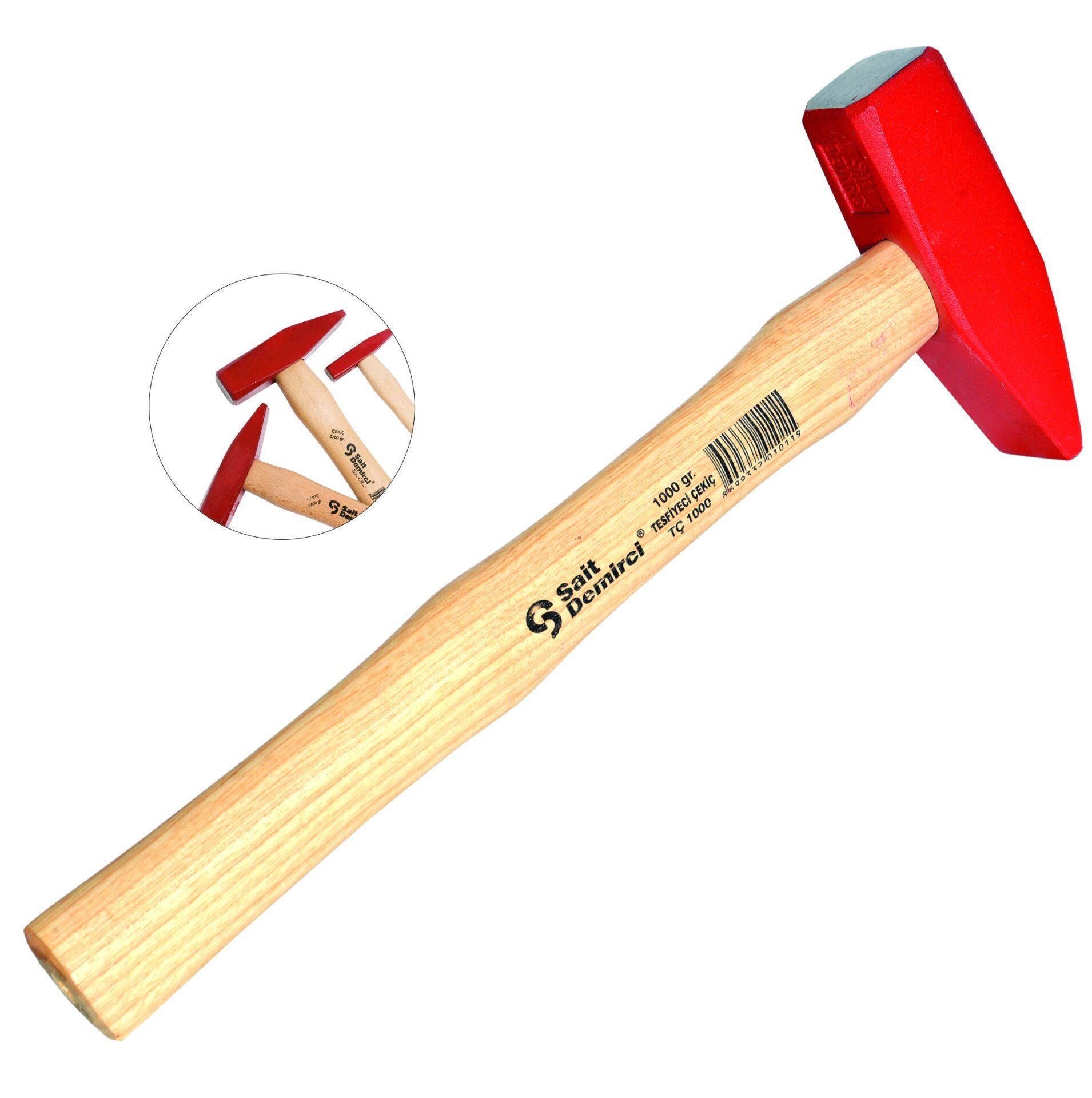 Sait Demirci Tesviyeci Çelik Çekiç | Dayanıklı Çekiç
