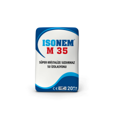 Isonem M 35 Süper Kristalize Su Yalıtımı 20 Kg | Çimento Esaslı