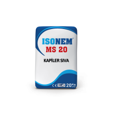 Isonem MS 20 Kapiler Sıva 20 Kg | Rutubet ve Tuz Koruma