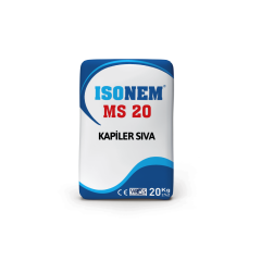 Isonem MS 20 Kapiler Sıva 20 Kg | Rutubet ve Tuz Koruma