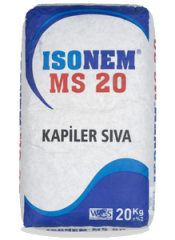 İsonem MS 20 Kapiler Sıva 20 Kg