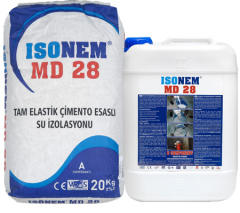 Isonem MD28 30 kg Tam Elastik Çimento Esaslı Su İzolasyonu Set