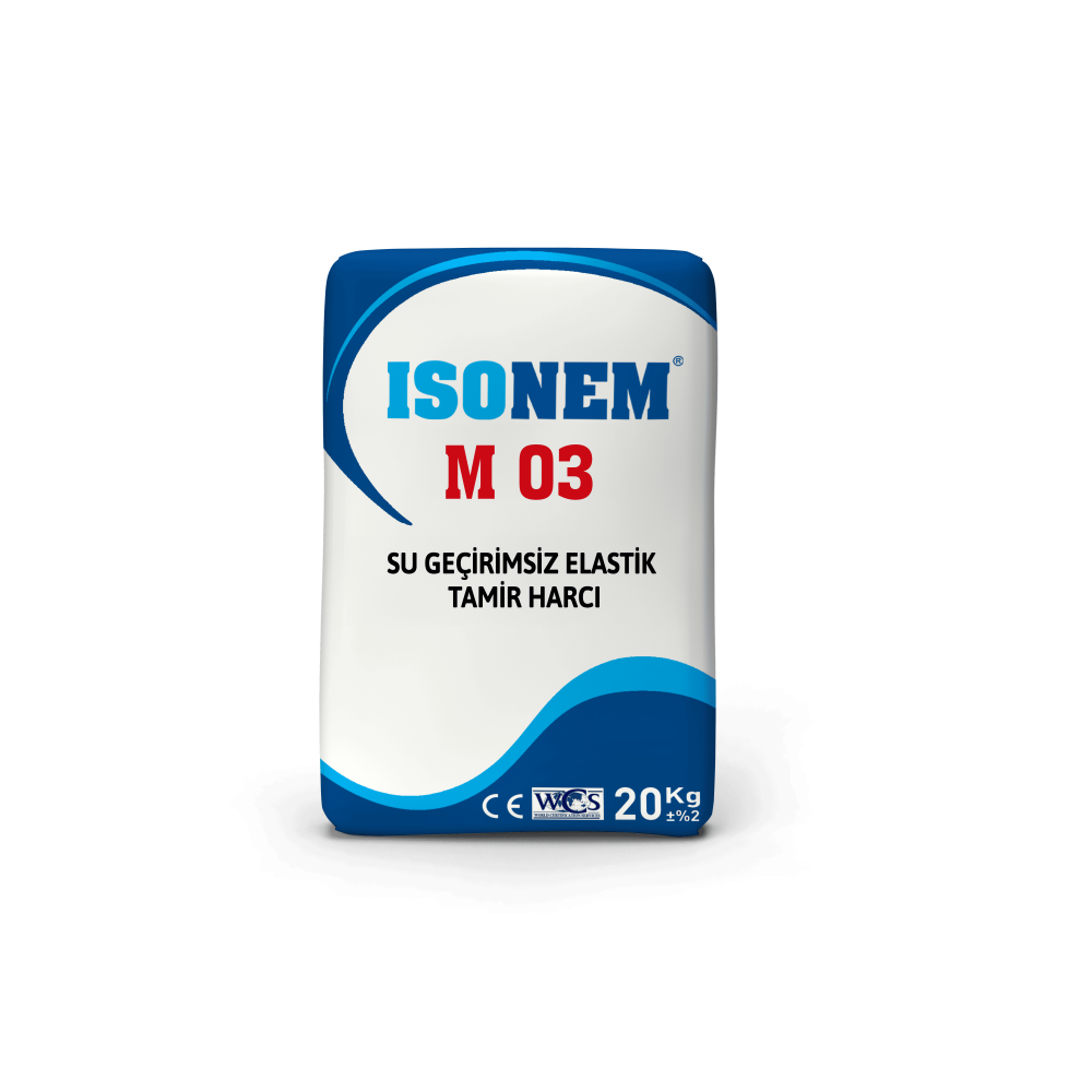 Isonem M 03 Elastik Tamir Harcı 20 Kg | Su Geçirimsiz