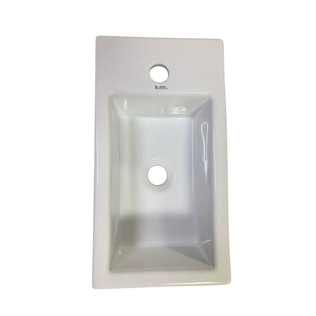Güral Vit Lavabo Evyesi 45x25