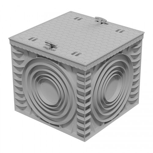 Plastik Rögar Logar Menhol Kutusu + Kapak | Dayanıklı Yapı Ürünü