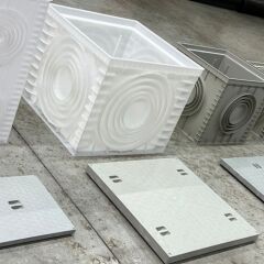 Plastik Rögar Menhol Kutusu 40x40