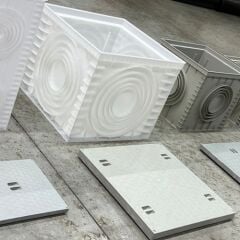 Plastik Rögar Logar Menhol Kutusu + Kapak | Dayanıklı Yapı Ürünü