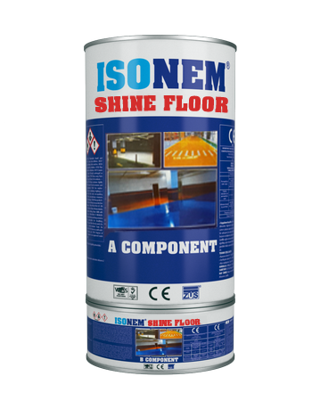 İsonem Shine Floor  Zemin Kaplama 4 + 0,5 Kg