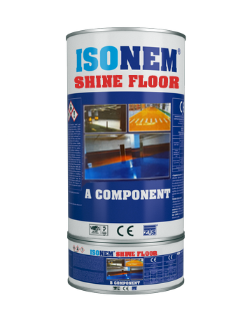 İsonem Shine Floor  Zemin Kaplama 4 + 0,5 Kg