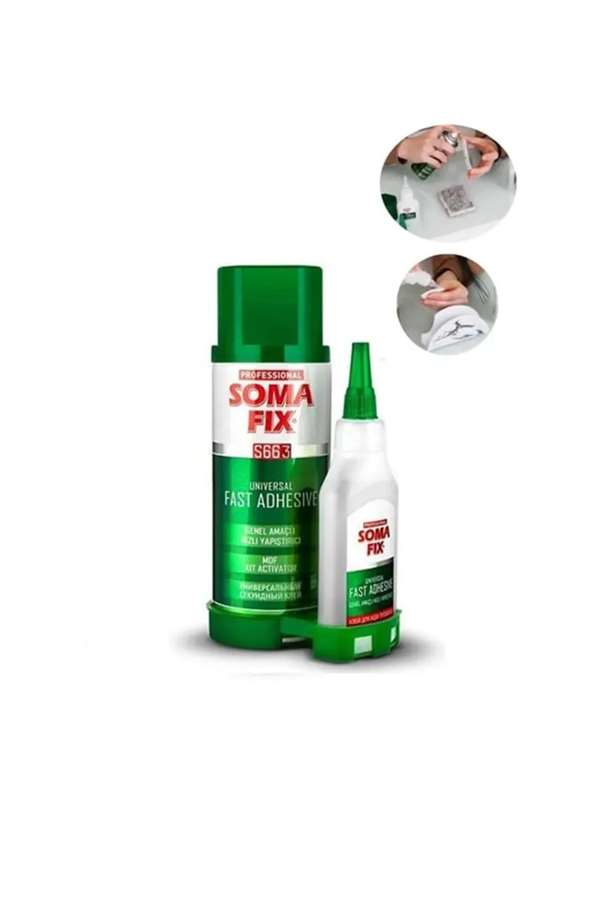 Somafix S663 Mdf Yapıştırıcı Set 200 ml 50 gr