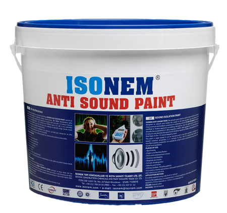Isonem Anti Sound Paint 5 Lt | Ses Yalıtım Boyası