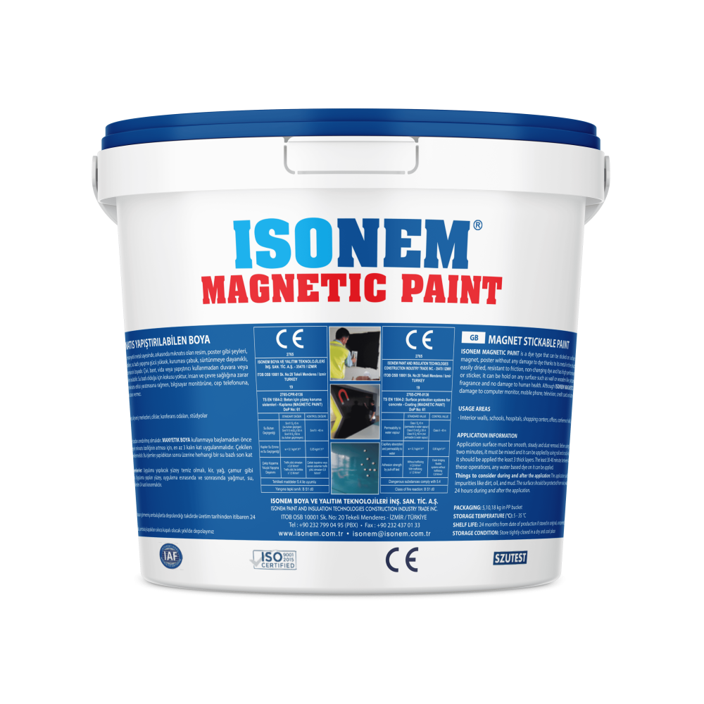 Isonem Magnetic Paint 18 Kg | Manyetik Boya