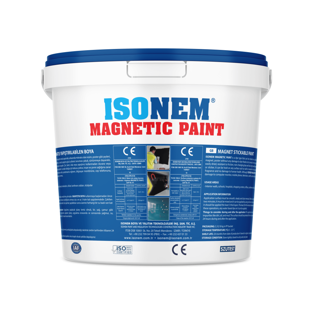 Isonem Magnetic Paint 18 Kg | Manyetik Boya