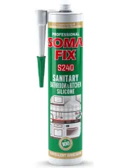 Somafix SE240 Banyo ve Mutfak Silikonu (Seffaf) 280 Ml