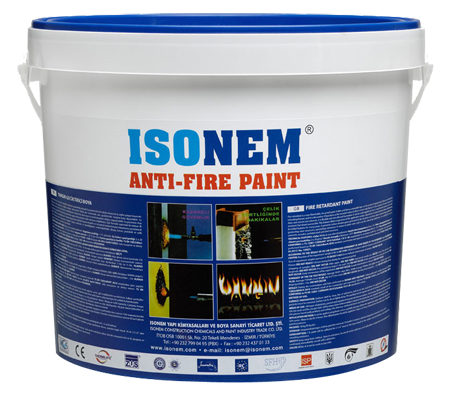 İsonem Antifire Paint 18 Kg | Yangın Geciktirici Boya